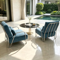 Italienischer Luxus-Einzelsessel aus Echtleder im Modernen Minimalistischen Stil für Wohnzimmer und Heimbüro