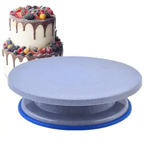 Groothandel Levering Taart Decoreren Bruiloft Party Roterende Ronde Cake Draaitafel Voor Verjaardag Cake Bakvorm