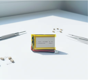 بطارية ليثيوم، بطارية بوليمر، بطارية، بطارية 2000 مللي أمبير، بطارية كيسية، بطارية ليثيوم أيون، بطارية 103450، بطارية 3.7 فولت - Product Image 1