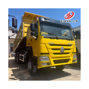 Camión Sinotruk HOWO 6x4, Modelo <span class=keywords><strong>de</strong></span> Camión <span class=keywords><strong>de</strong></span> 30 Toneladas, 10 Ruedas, 375HP, 371, Camión Volquete Pesado Usado en Venta - Product Image 1