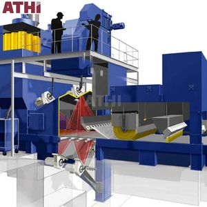 H Beam Shot Blasting Machine Abrators per linea di verniciatura - Product Image 1