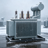 Transformateur de distribution triphasé immergé dans l'huile CE EAC ISO UL S11 800KVA 50/60Hz 6.3kV 10kV