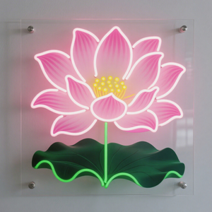 Dessert minimaliste néon forme de gâteau simple conception élégante complète les bars à desserts modernes, les cafés de boutique, les magasins de bonbons urbains - Product Image 2