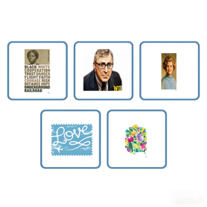 2017LOVE 2024 John Wooden US Sellos Mail 5 Fogli da 100 Pezzi Adatti per Regali, Collezionismo e Decorazione - Product Image 1