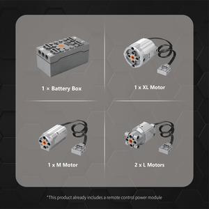 Zhenzhuan 22020 Chariot élévateur télescopique, modèle de 800+ pièces, blocs de construction éducatifs compatibles avec les jouets scientifiques en plastique - Product Image 5