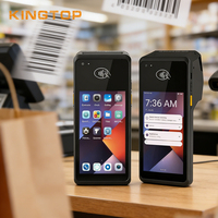 Terminal POS Android de Pago Rápido, 4G, Doble SIM, NFC, Código QR, 2GB+16GB de Memoria, Caja Registradora Inteligente, Precio de Fábrica