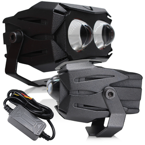 โคมไฟสปอตไลท์สำหรับขับรถขนาด2.5นิ้ว50W <span class=keywords><strong>U10</strong></span> 6000LM หลอดไฟ LED อัตโนมัติสำหรับอุปกรณ์ตกแต่งรถยนต์ - Product Image 1