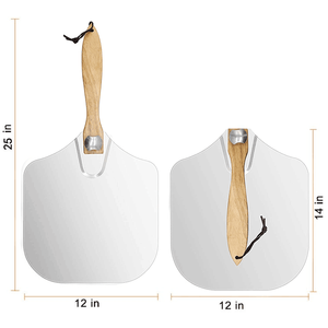 <span class=keywords><strong>Pelle</strong></span> à <span class=keywords><strong>pizza</strong></span> en métal Set Commercial Aluminium <span class=keywords><strong>Pelle</strong></span> à <span class=keywords><strong>pizza</strong></span> <span class=keywords><strong>12</strong></span> <span class=keywords><strong>pouces</strong></span> avec coupe-bascule pour <span class=keywords><strong>pizza</strong></span> - Product Image 2
