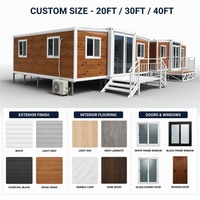 Maison conteneur extensible, norme australienne, unité d'habitation autonome, compatible solaire, 20ft 40ft, bâtiment préfabriqué, CE ISO9001, fabricant OEM Australie