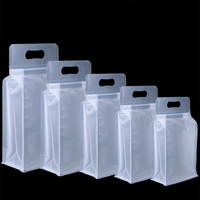 Hitteverzegelbare, herbruikbare, voedselveilige, gelamineerde, transparante staande pouch voor rijstmeel, diervoeder, gedroogd fruit & brood