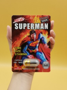 High Quality New Superman Capsule With <b>Herbal</b> <b>Supplement</b> Men's Stamina Endurance Support Capsules - Product Image 4