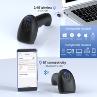 GTCODESTAR, lector de código de barras láser USB con cable de mano, escáner de inventario, código Qr inalámbrico, escáner de código de barras 1D 2D para supermercado