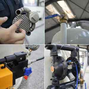 Système d'élimination des abrasifs WAMIT, équipement de nettoyage automatique au grenat pour machine de découpe à jet d'eau - Product Image 6