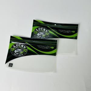 Bolsa de Embalaje de Plástico Reutilizable para Cebos de Pesca, Impresión Personalizada, Señuelo de Pesca, Bolsa con Cierre de Cremallera de 3 Lados - Product Image 2