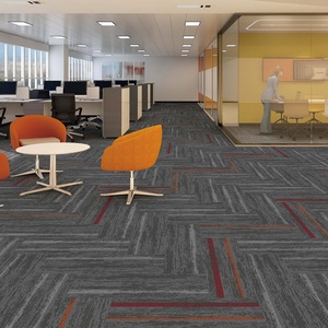 Alfombra Comercial Moderna Resistente al Fuego, Rectangular, Antideslizante, de Pelo Corto, con Base de PVC, para Pasillos de Hotel y Salas de Estar - Product Image 2