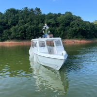 Bateau de passagers en fibre de verre de 38 pieds (11,8 m) – Yacht de luxe commercial pour le tourisme, bateau de croisière fluvial à console centrale