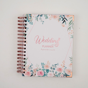 Agenda de Cuero de Lujo, Carpeta Personalizada, Set de Planificador de Bodas Blanco, Mi <span class=keywords><strong>Libro</strong></span> Planificador de Bodas - Product Image 5