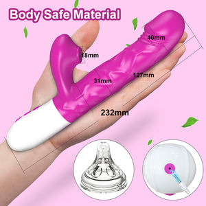 Vibromasseur <span class=keywords><strong>de</strong></span> point G à rotation télescopique automatique pour femmes stimulateur <span class=keywords><strong>de</strong></span> ventouse <span class=keywords><strong>de</strong></span> Clitoris jouets sexuels <span class=keywords><strong>de</strong></span> Masturbation féminine pour adultes 18 - Product Image 5