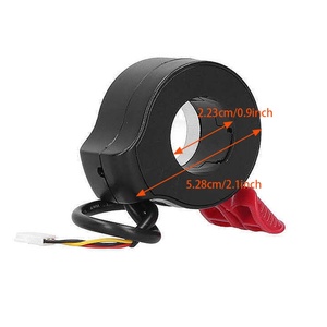 Acelerador de Scooter Rojo 130X 24V/36V/48V para Scooter o Bicicleta Eléctrica, Accesorios y Repuestos para Scooter Eléctrico, Trottinette, Patinete - Product Image 5