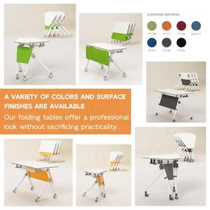 Meubles de bureau, tables de travail, chaises empilables pour réunions, tables de conférence pliantes modernes et ensembles de chaises avec chaises de formation - Product Image 5