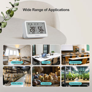 ITH-21-B BLE 5.0 Digitales Thermometer Hygrometer 2,3-Zoll LCD-Display 8 Monate Batterielaufzeit 230ft Reichweite Kunststoffmaterial OEM/ODM - Product Image 4