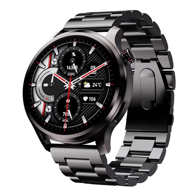2025 SK51 Outdoor Sport Smartwatch with 3 Straps 1.43" Amoled Screen IP67 Waterproof BT Call Health Monitoring Men Smart Watch