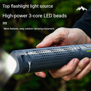 Nouvelle lampe LED télescopique multifonctionnelle 2026 en promotion |   Lanterne de camping portable, étanche, rechargeable, trépied rouge pour la randonnée - Product Image 5