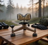 Cadre de tir avancé en métal à réduction de recul pour gros calibres - Accessoires de tir en extérieur