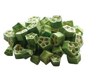 Keripik Makanan Ringan Sayuran Kering Beku Sehat <span class=keywords><strong>Okra</strong></span> Kering - Product Image 2