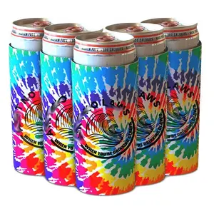 סיטונאי מותאם אישית 330ml Slim יכול cooler 12oz יכול ריק Neoprene יכול קולים