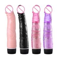 Vibromasseur féminin pas cher, rechargeable par USB, fonctionnant sur piles, avec matériau ABS+TPE, 100% étanche, 20 cm