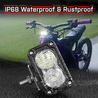 Phare de moto à LED Combo Beam 3 pouces 20W 12 volts pour Segway X160 X260 20-25