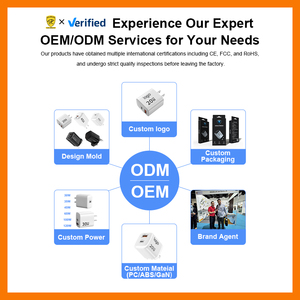 热销 20W USB C 充电器 2 个 Type-C 3 个 USB 电源适配器 壁式 QC 快速充电器 Type-C USB 电源适配器 壁式充电器 - Product Image 6