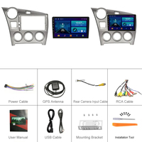 Autoradio Android 12 9,7 pouces pour Toyota Prado/Lexus GX470 2002-2009 Carplay Android Auto GPS Wifi Hifi FM RDS