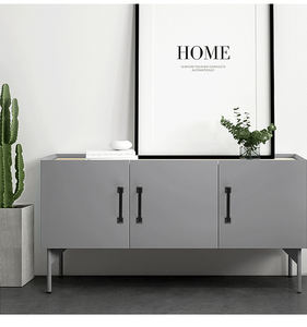 Manija de puerta de armario de muebles de aleación de Zinc moderna libre de óxido para cocina sala de estar USO DE Hotel al aire libre nuevo cajón tocador comedor - Product Image 4