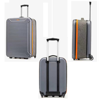 Sac à bagages de haute qualité avec logo personnalisé Valise à roulettes avion pliable Bagage pliant à combinaison de roue universel silencieux
