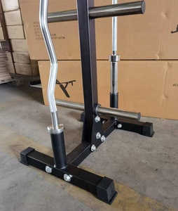 Powerman Fitness Wheels Steel Bar Storage Rack <strong>Plate</strong> <strong>Loaded</strong> Vertical Weight Bumper <strong>Plate</strong> Rack - Product Image 5