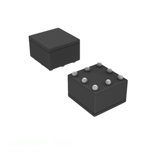 Componentes de circuito electrónico 8 VFBGA LM4878IBP/NOPB Canal del fabricante del chip - Product Image 1