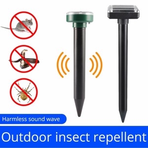 Répulsif Solaire Ultrasonique Anti-Nuisibles pour Souris et Rongeurs, <span class=keywords><strong>Lampe</strong></span> Extérieure pour <span class=keywords><strong>Jardin</strong></span>, Cour Arrière et Terres Agricoles - Product Image 2