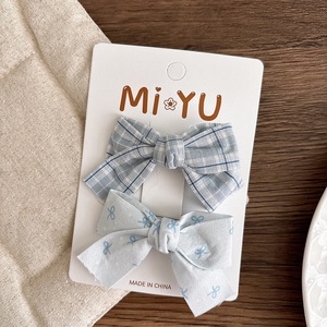 Jepit Rambut Anak Perempuan Korea Warna Pink Manis Model Pita Bunga Aksesoris Rambut - Product Image 4