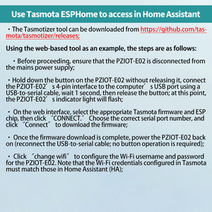 Moniteur de puissance AC 6-en-1 Peacefair IOT <span class=keywords><strong>Tasmota</strong></span> ESPHome, compteur d'énergie intelligent monophasé Kwh, ampèremètre pour Home Assistant - Product Image 5