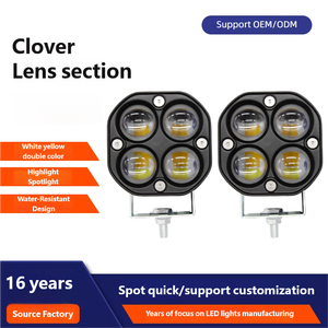 Projecteur <span class=keywords><strong>LED</strong></span> bicolore 3 pouces 40W pour voiture, camion, VTT, moto 12V 24V, étanche, lumière <span class=keywords><strong>de</strong></span> travail tout-terrain, phare antibrouillard - Vente chaude - Product Image 5