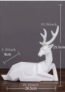 Figuras de Resina de Alce al por Mayor, Estatuas de Reno y Alce Personalizadas para Decoración del Hogar - Product Image 6