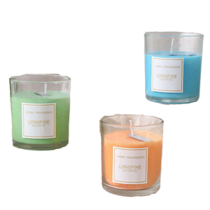 Bougie artisanale de luxe moderne en cire de soja, parfumée aux fruits, motif bouteille, pour la décoration intérieure et les mariages - Product Image 1