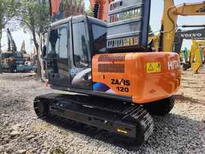 Ventes en croissance! Excavatrices Hitachi ZAXIS 120 d'occasion |   Excavatrice sur chenilles de 12 tonnes |   Accessoire de tarière importé du Japon - Product Image 2