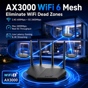 <span class=keywords><strong>Router</strong></span> WIFI6 Inalámbrico Usado, <span class=keywords><strong>Router</strong></span> <span class=keywords><strong>Tp</strong></span>-<span class=keywords><strong>link</strong></span> 1GE WAN+3GE LAN AX3000 WIFI 6 con Chip BCM - Product Image 6