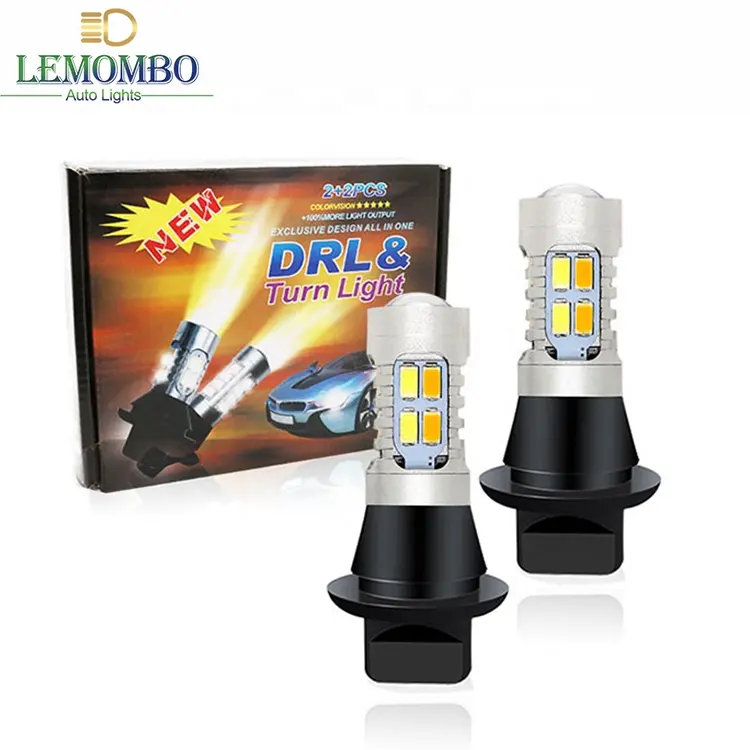 Auto decodifica indicatore di direzione lampadina freno a LED 5630 20SMD 7440 T20 W21W WY21W Canbus fanale posteriore inverso