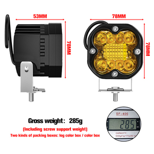 3Inch Koplamp Lampen 66W Led Rij Spot Hulplicht Offroad Kubus Led Off Road Mistlamp Motorfiets Led Werklamp - Product Image 6