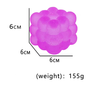 Pelota Antiestrés Translúcida en Forma de Cubo, Suave, de Ascenso Lento, Juguete Sensorial para Aliviar el Estrés, Regalo para Niños y Adultos, Venta al Por Mayor - Product Image 3
