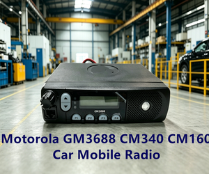 CM160 GM3688 CM340 Vehicle <b>Radio</b> VHF Dual Band Remote Car Base Station Rechargeable for Long Range - Product Image 1